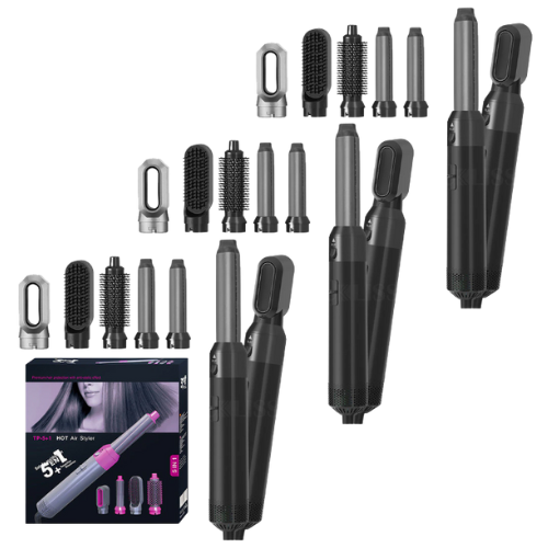 3 x Hot Airwrap Styler 5-in-1
