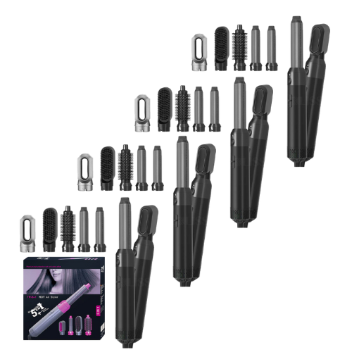 4 x Hot Airwrap Styler 5-in-1
